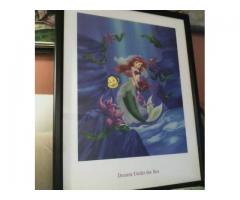 LITTLE MERMAID ORIGINAL LITHOGRAPH FOR SALE - $100 (Brooklyn, NYC)