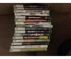 Xbox360 with 15 games & 3 month air time - $140 (Bronx, NYC)