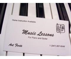 MUSIC INSTRUCTION GUITAR PIANO & BASS - (Staten Island, NYC)
