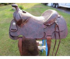 BILLY COOK MAKER ROPING SADDLE FOR SALE - $475 (LONG ISLAND, NY)