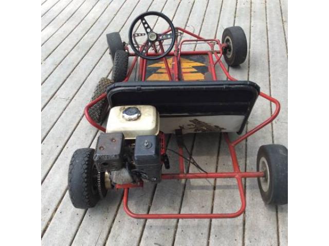 manco 2 seater go kart for sale