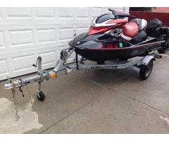 2006 sea doo rxp jet ski water ski like new fastest seadoo made w/ trailer - $6500 (Glendale, NYC)