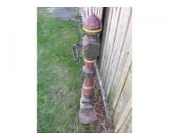 Antique Wooden Hitching Post - $500 (Wolcott, NY)