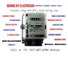 NYC Licensed and Affordable Electrician 7 Days | 8 AM - 8 PM (NYC)