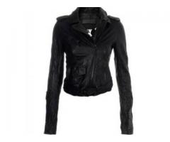 Lost Black Leather Jacket: Jaded by Knight - (Chelsea, NYC)