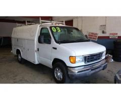 2003 FORD E-350 UTILITY TRUCK for Sale - $8995 (BROOKLYN, NYC)