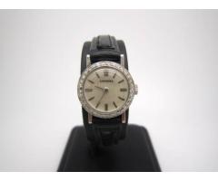 Ladies vintage LONGINES 18K White Gold Diamond Automatic Wristwatch - $450 (forest hills, NYC)