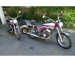 Two 1970 Yamaha R350 w/ trailer for sale / all original & low mileage  - $8500 (Bronxville, NY)