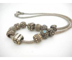 BJC Behnam Samuele Sterling Silver Necklace 18k 925 Charm for Sale - $650 (FOREST HILLS, NY)