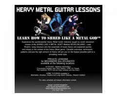 GUITAR LESSONS: Learn How To SHRED LIKE A METAL GOD - (Queens, NYC)