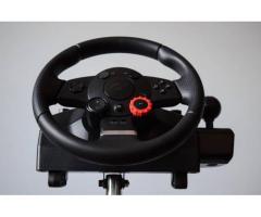 Logitech Driving Force Pro GT Wheel ++ Stand!! - $200 (Forest Hills, NYC)