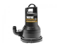 Wayne VIP50 1/2 HP Non-Clogging Vortex, Reinforced Thermoplastic Pump - $98 (Nesconset, NY 11767)
