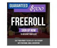 Freeroll with $40 rebuy Tournament ♠ ♥ ♣ ♦